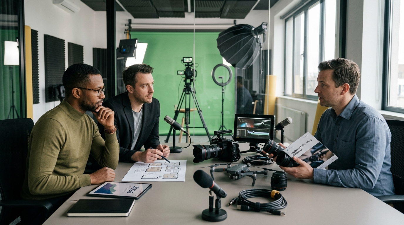Illustration: Equipment Financing for Video Production Studios: A 2026 Guide